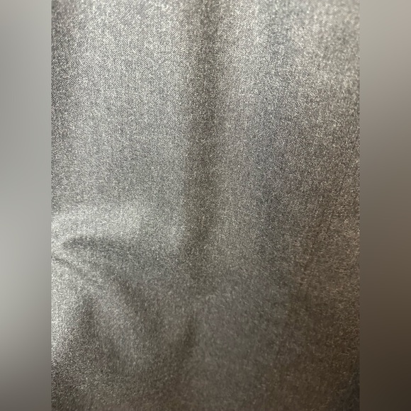 TALBOTS 100% Wool Maxi Skirt Charcoal Gray Lined Rear Slit Long Length Ankle - Picture 3 of 7